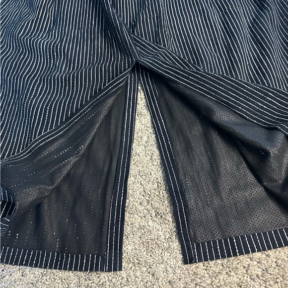 Mario Valentino leather maxi skirt 40 4 small navy white
Stripe lightweight blue - Picture 9 of 12